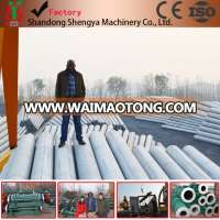 Famous good quality electric concrete pole mould, concrete pipe making machine price,electric wiring pipe making machine