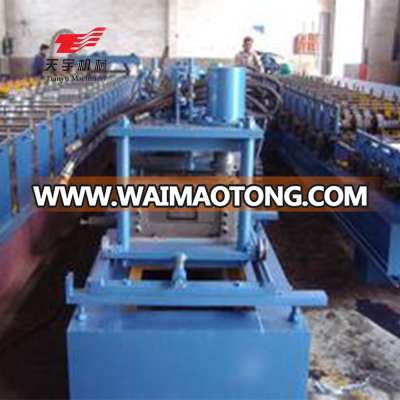 Full automatic c lip channel purlin roll forming machine for roof making