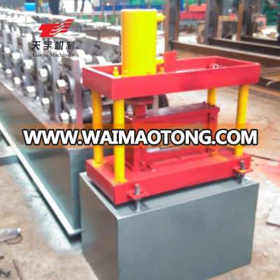 Steel door frame roll forming machine