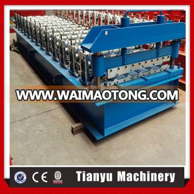 Iron Steel Roof Tile Metal Panel Making Roll Forming Machine