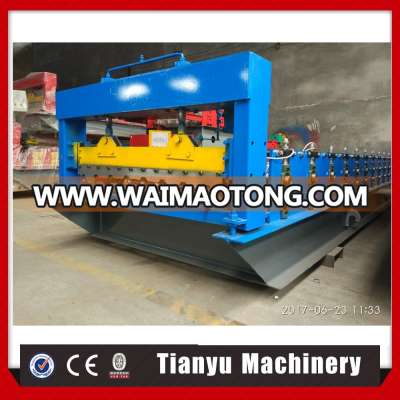 Metal Roof Panel Cutting Roll Forming Machine